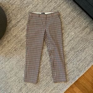 Theory Checkered Pants